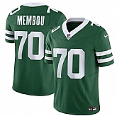 Men & Women & Youth New York Jets #70 Armand Membou Green 2025 Draft F.U.S.E. Vapor Untouchable Limited Stitched Jersey,baseball caps,new era cap wholesale,wholesale hats